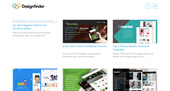 Desktop Screenshot of designfinder.net